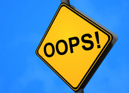 mistake